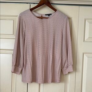 Adrianna Papell Blush w/Black Blouse